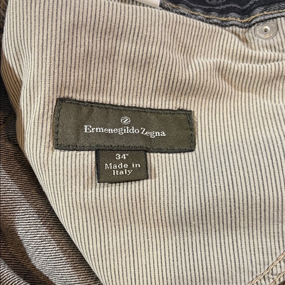 Men’s Ermenegildo Zegna Charcoal Jeans - Picture 2 of 8